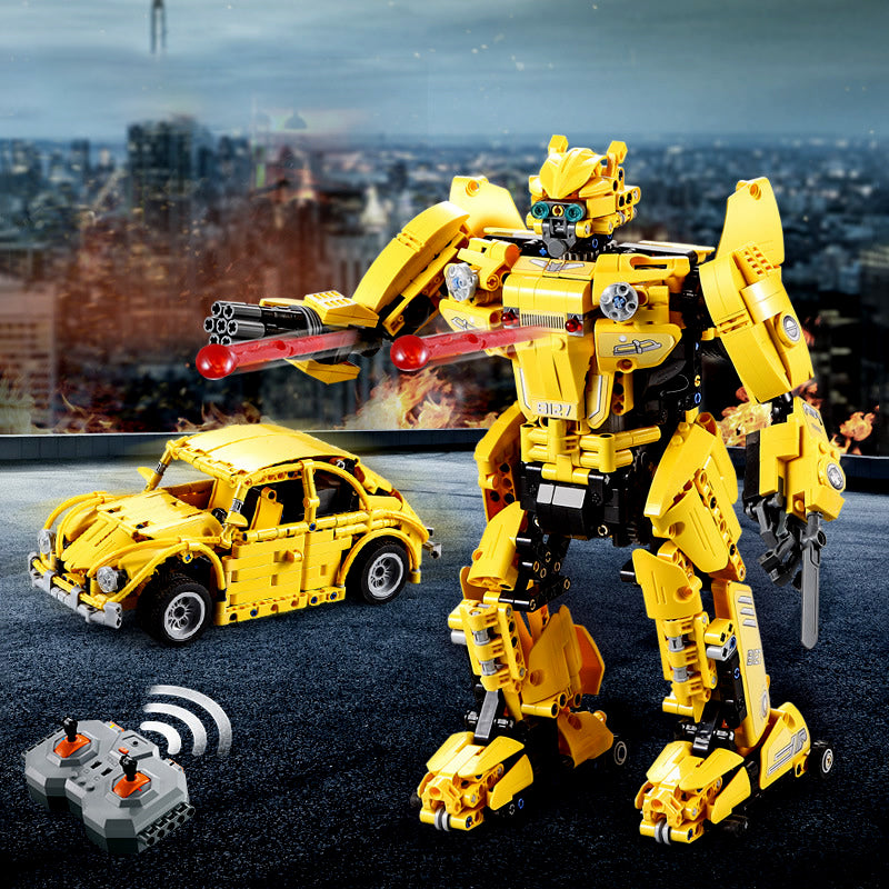 Remote-Controlled Hornet Warrior Transformer