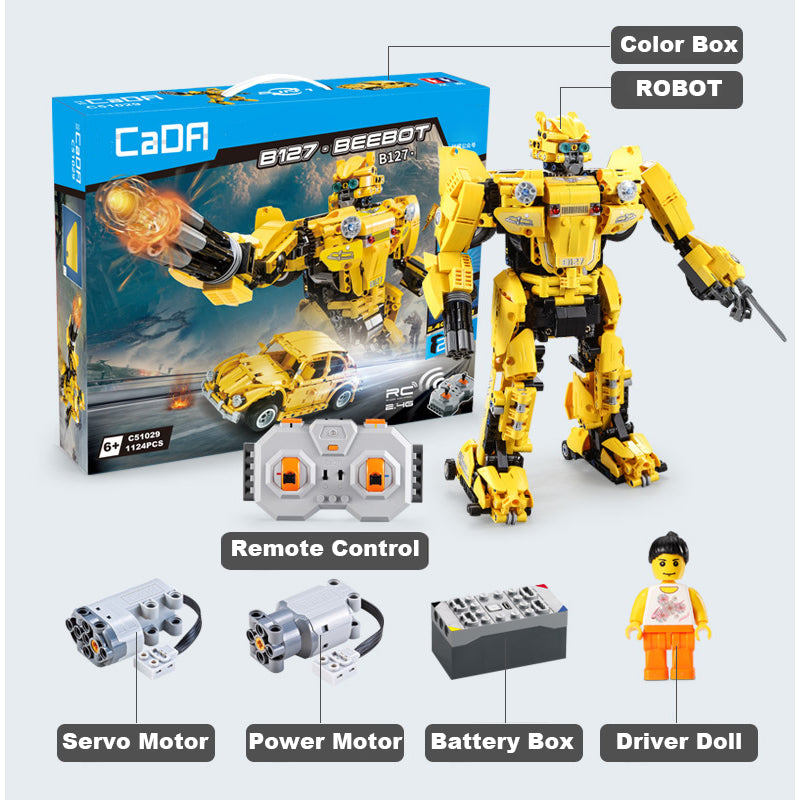 Remote-Controlled Hornet Warrior Transformer