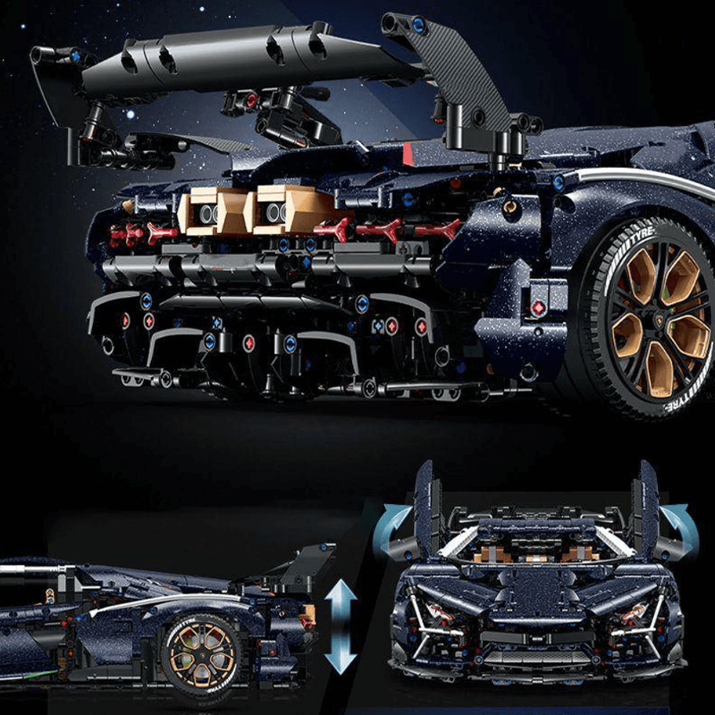 Flake Paint Supercar RC