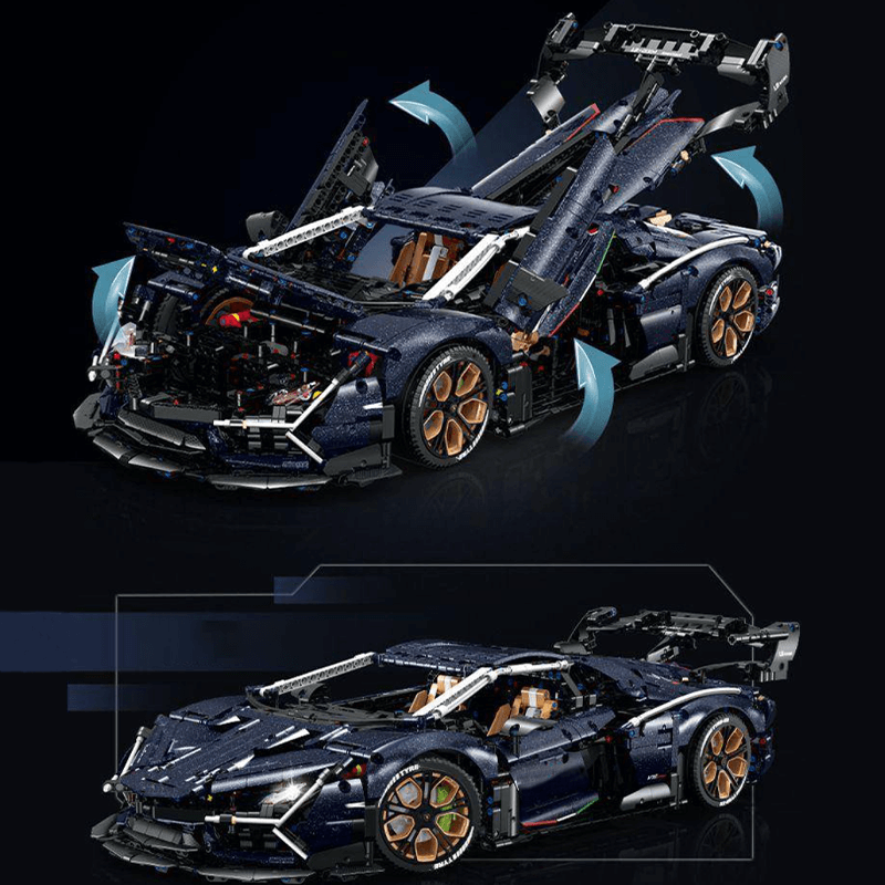 Flake Paint Supercar RC
