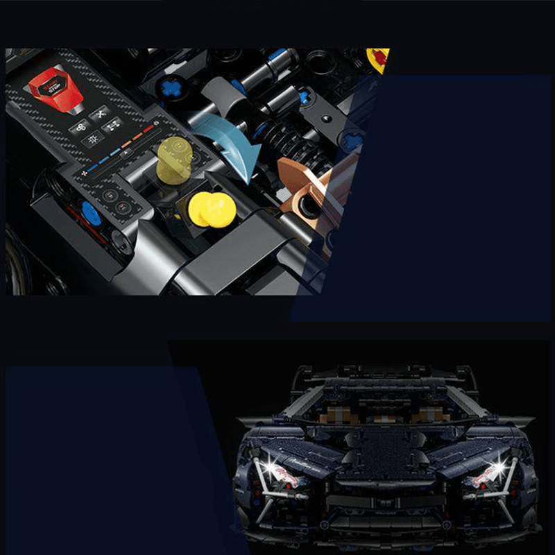 Flake Paint Supercar RC