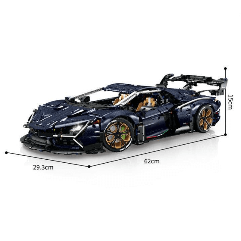 Flake Paint Supercar RC
