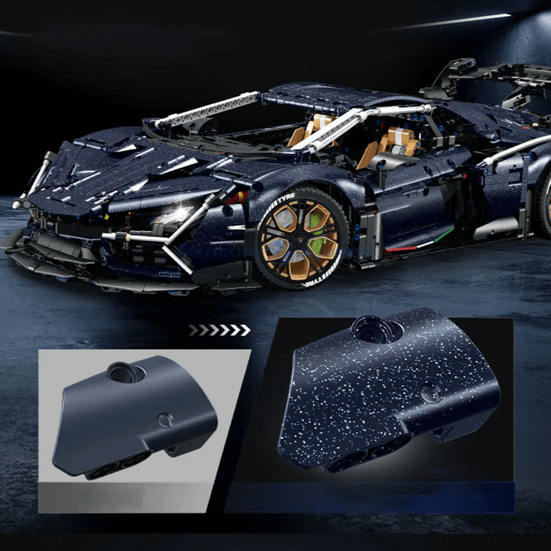 Flake Paint Supercar RC