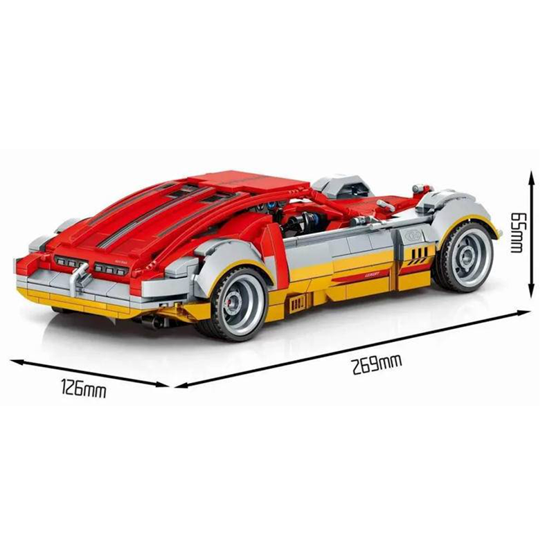 Villain Supercar Pullback Edition
