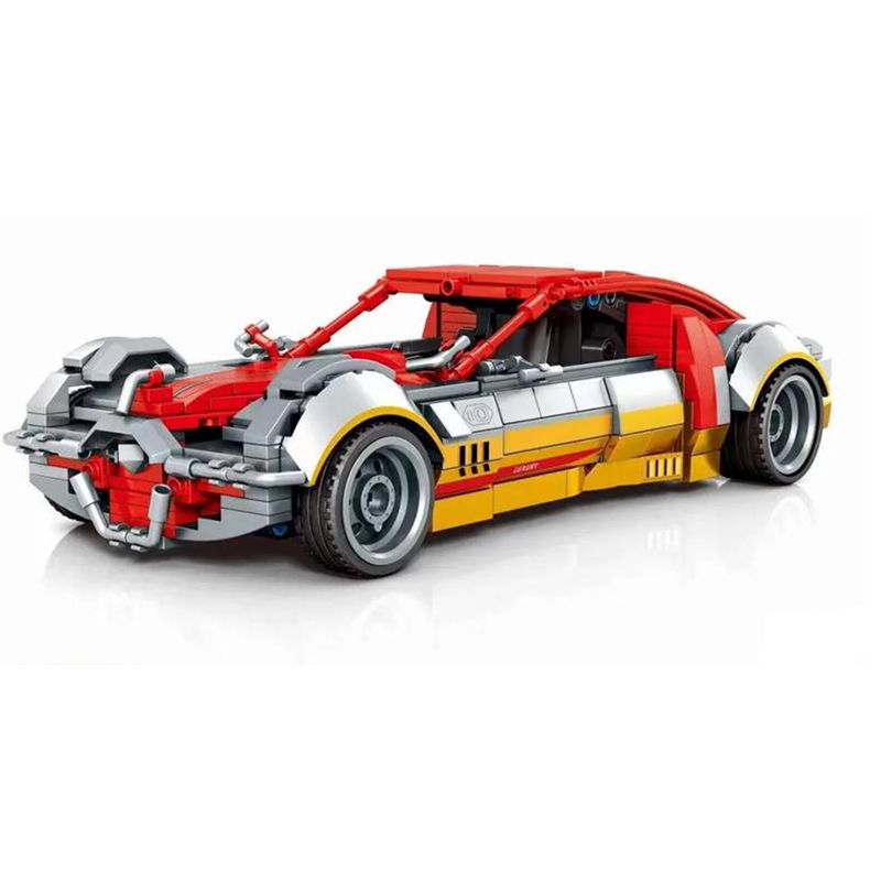 Villain Supercar Pullback Edition