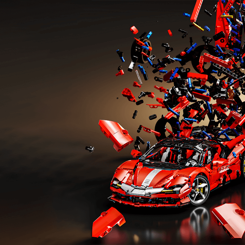 Prancing Horse SF90 Model
