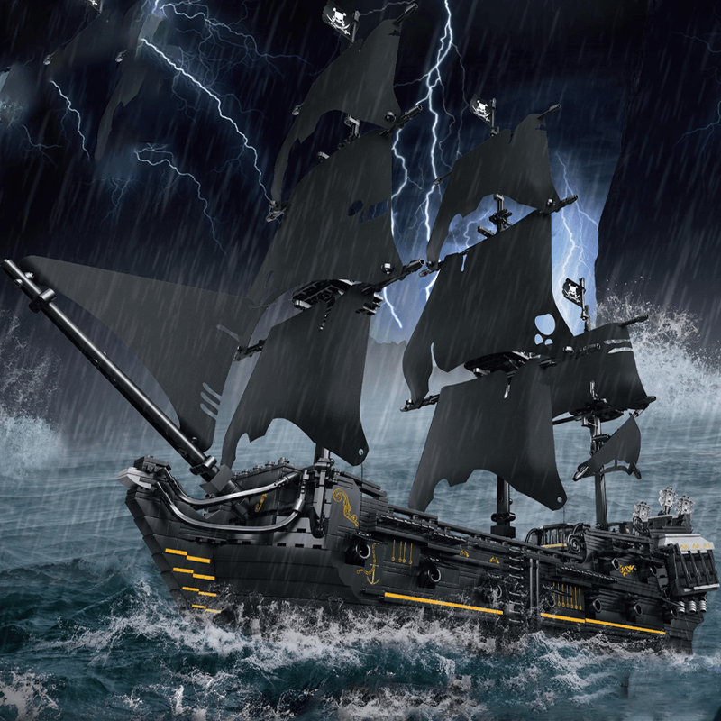 Shadow Pirate Ship Model