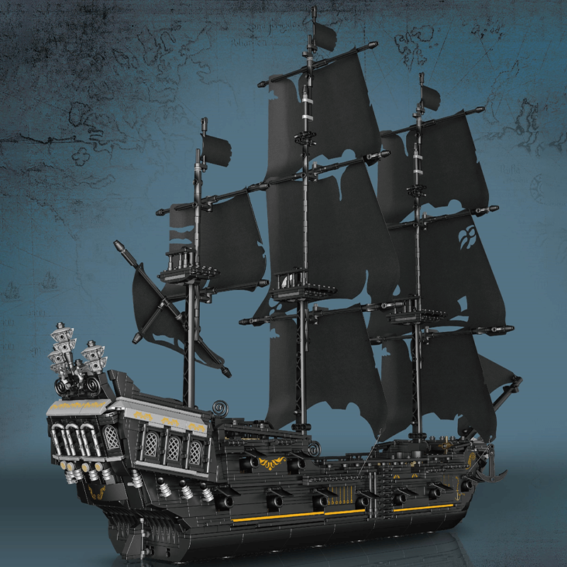 Shadow Pirate Ship Model