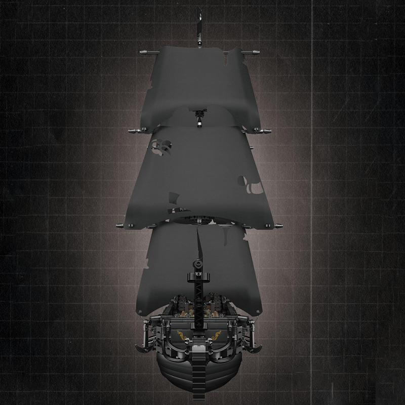 Shadow Pirate Ship Model