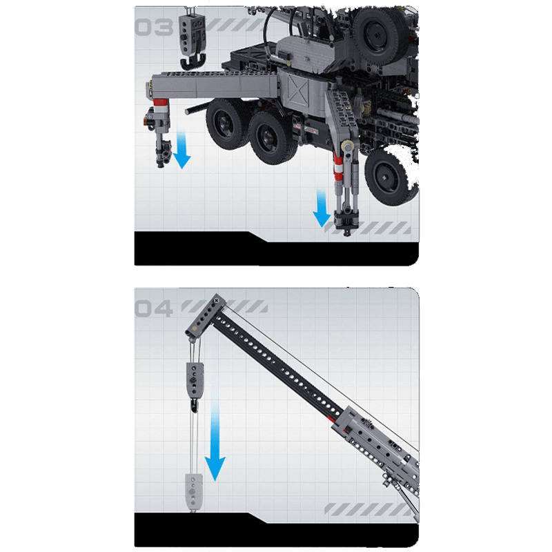 Armored Military Crane RC