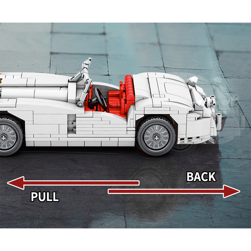British Classic Pullback Car