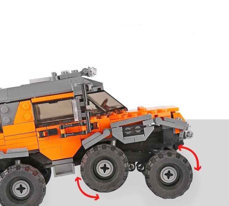 8-Wheel Drive SUV