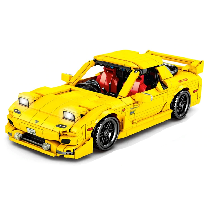 RX Sports Car Pullback Car