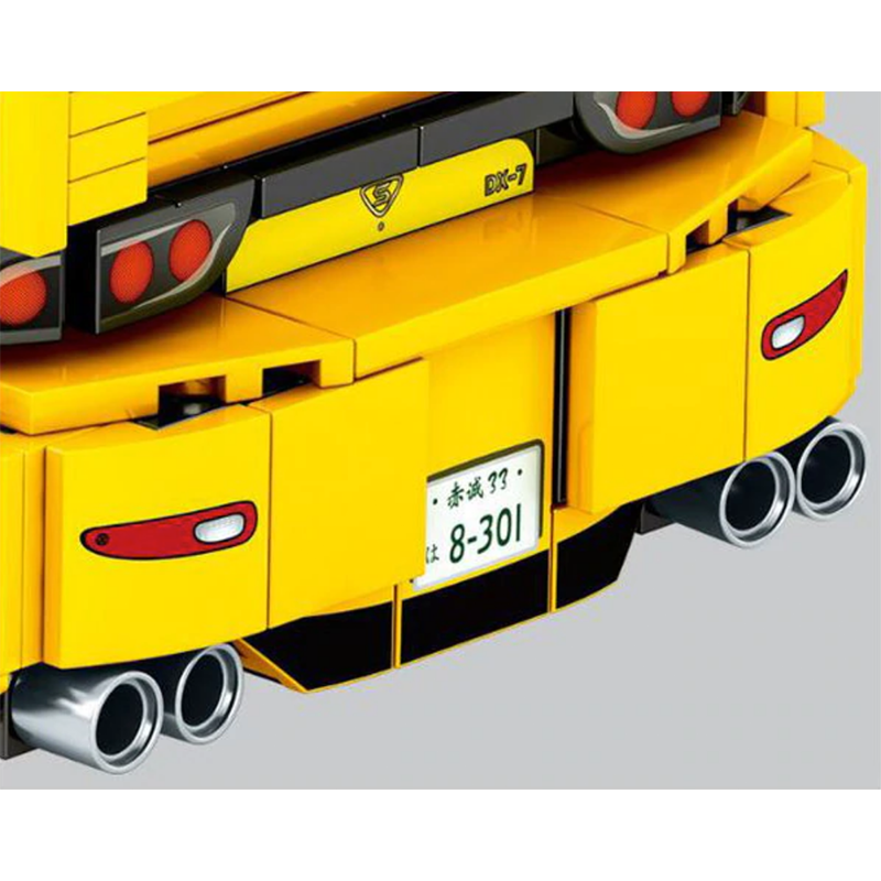 RX Sports Car Pullback Car