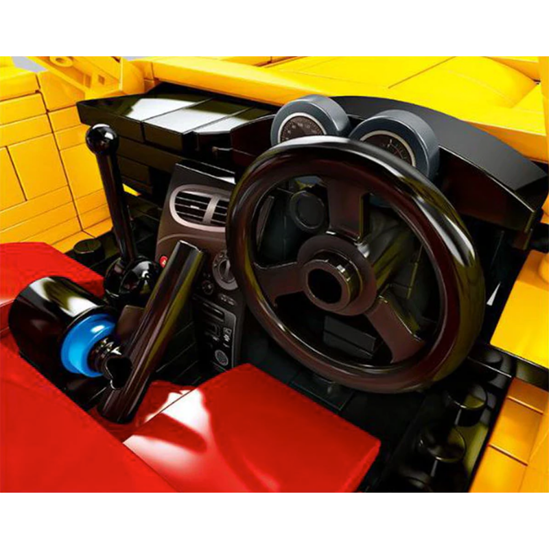 RX Sports Car Pullback Car