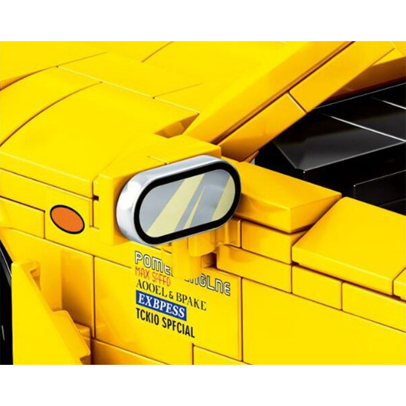 RX Sports Car Pullback Car